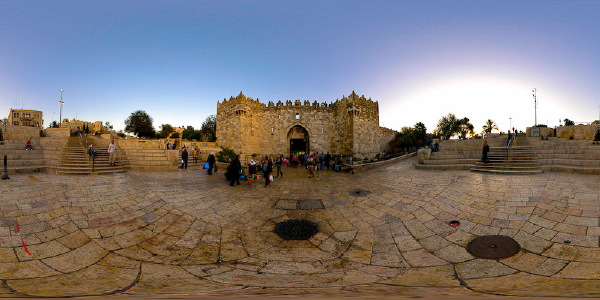 Damascus Gate :: Jerusalem  :: 360° Panorama