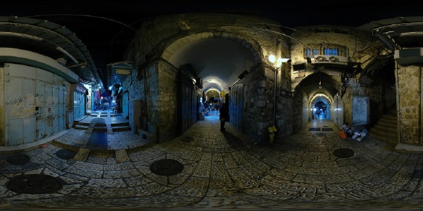 King David Street :: Jerusalem  :: 360° Panorama