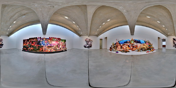 David Lachapelle :: Auguries of Innocence :: Tony Shafrazi Gallery :: 360° Panorama