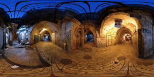 Muslim Quarter :: Jerusalem :: Old City  :: 360° Panorama