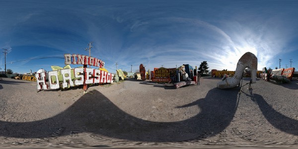 Neon Boneyard, Las Vegas Nevada :: Feb, 2005  :: 360° Panorama
