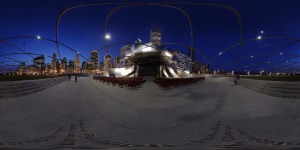 Pritzker Pavilion :: Chicago  :: 360° Panorama