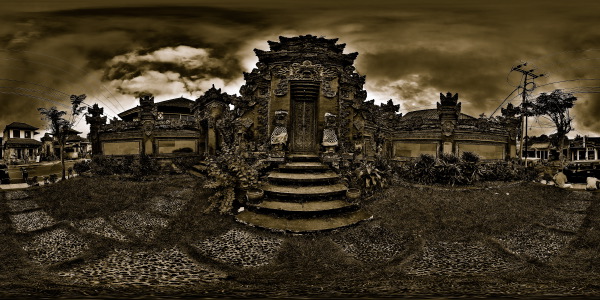 Ubud Palace :: Bali :: Indonesia  :: 360° Panorama